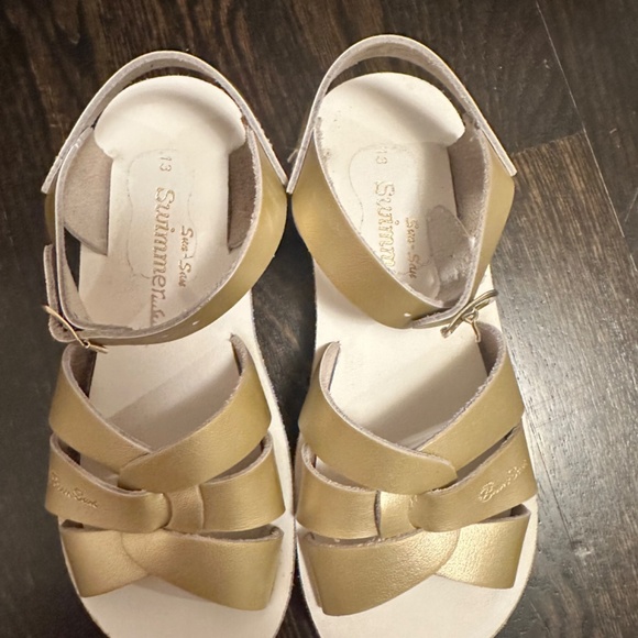 Salt Water San Surfer sandals gold metallic - Picture 3 of 4
